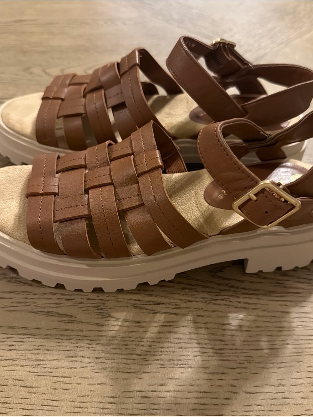 Bella Vita Womens Loni Lug Sole Open Toe Fisherman Sandals Black Size 6.5 - Picture 3 of 4